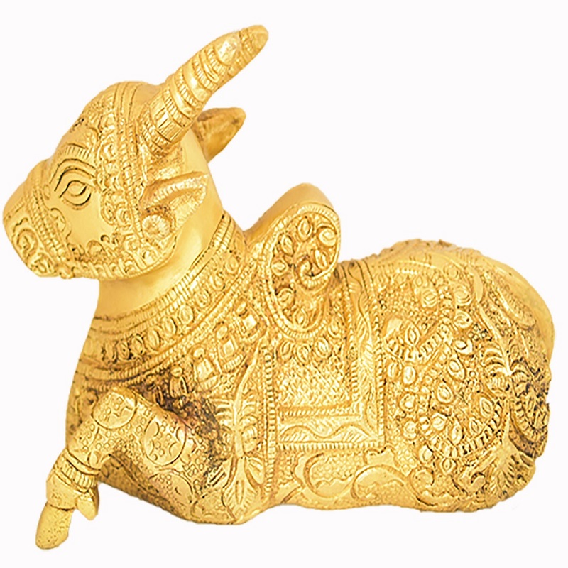 Brass Nandi bull