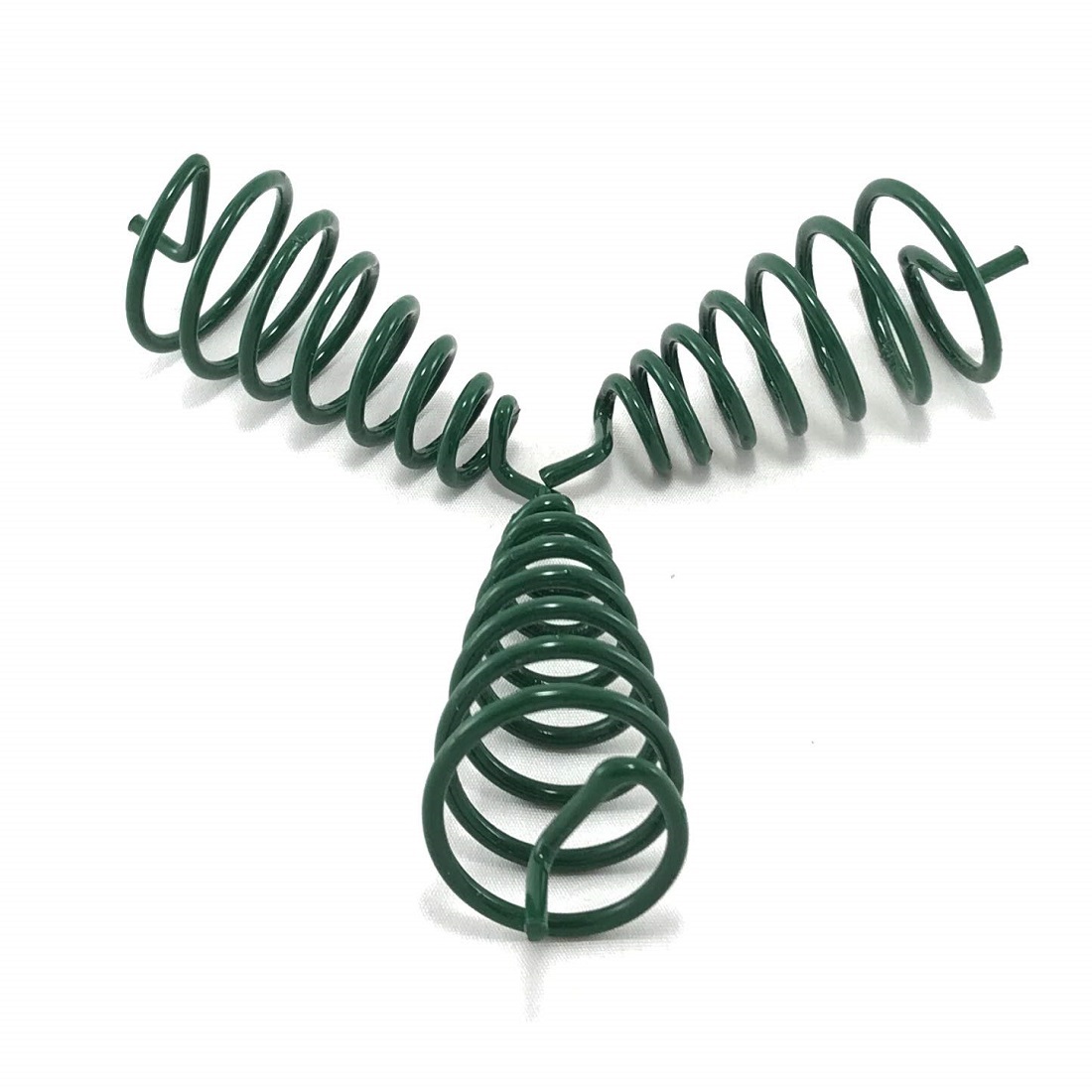 Green Conical Clockwise Spring