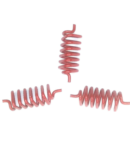 Red Triangular Anti Clockwise Spring 