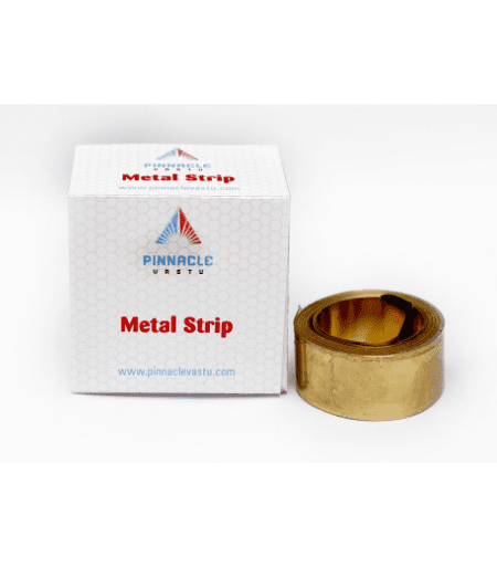 Brass metal strip